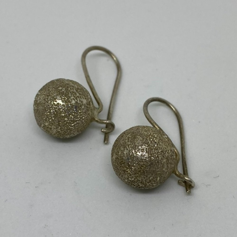 Ball-Shaped Dangle Earrings